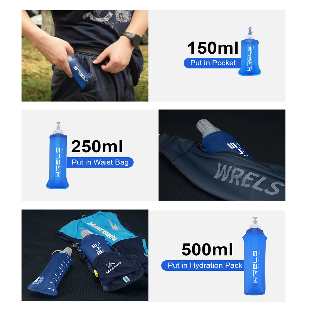 Gourde Souple Running Stryde — Légère, Pliable & Sans BPA